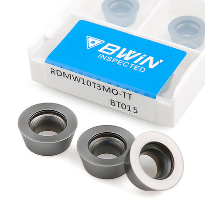 Rdmw 10t3 12t3 Milling Carbide Insert For Milling Fast Feed Alloy