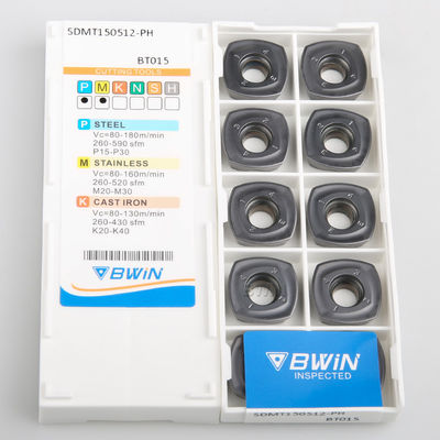 Sdmt 120512 Carbide Inserts For Milling  Roughing PVD CVD Coating