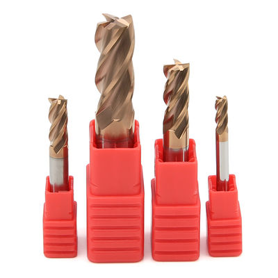 9mm Carbide End Mill Stable Performance Flat End Mill Cutter