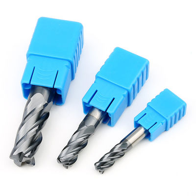 45 Degree End Mill Milling Cutter AlTiN Coating Round End Mill Groove R6
