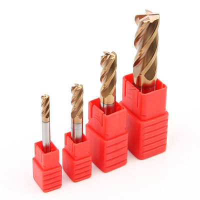 HRC55 4 Flutes Corner Radius End Mill High Quality Carbide Corner Rounding End Milling Cutter