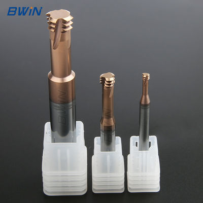 HRC55 3 Tooth End Mill M2 M3 M4 M5 M8 M10 Three Tooth Thread Milling Cutter