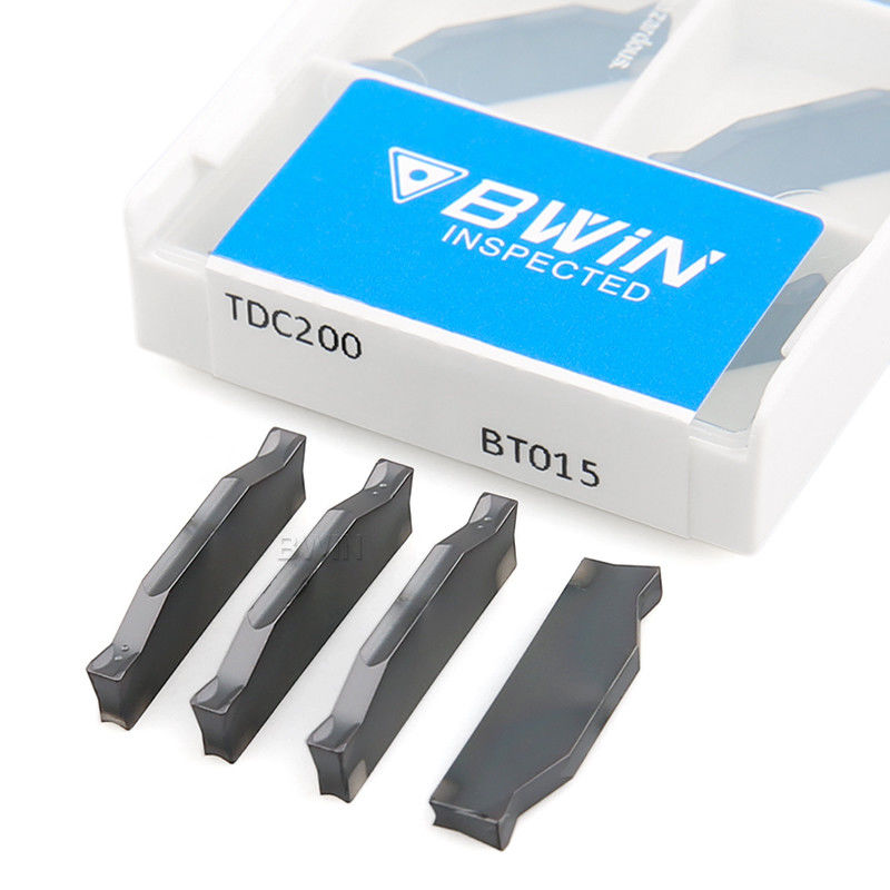 CVD Coating Internal Grooving Inserts 1mm High Precision Tdc 200 300