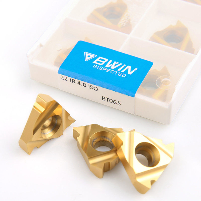 22er Carbide Threading Inserts 22ir 6.0 ISO 60 Degree For CNC Tool
